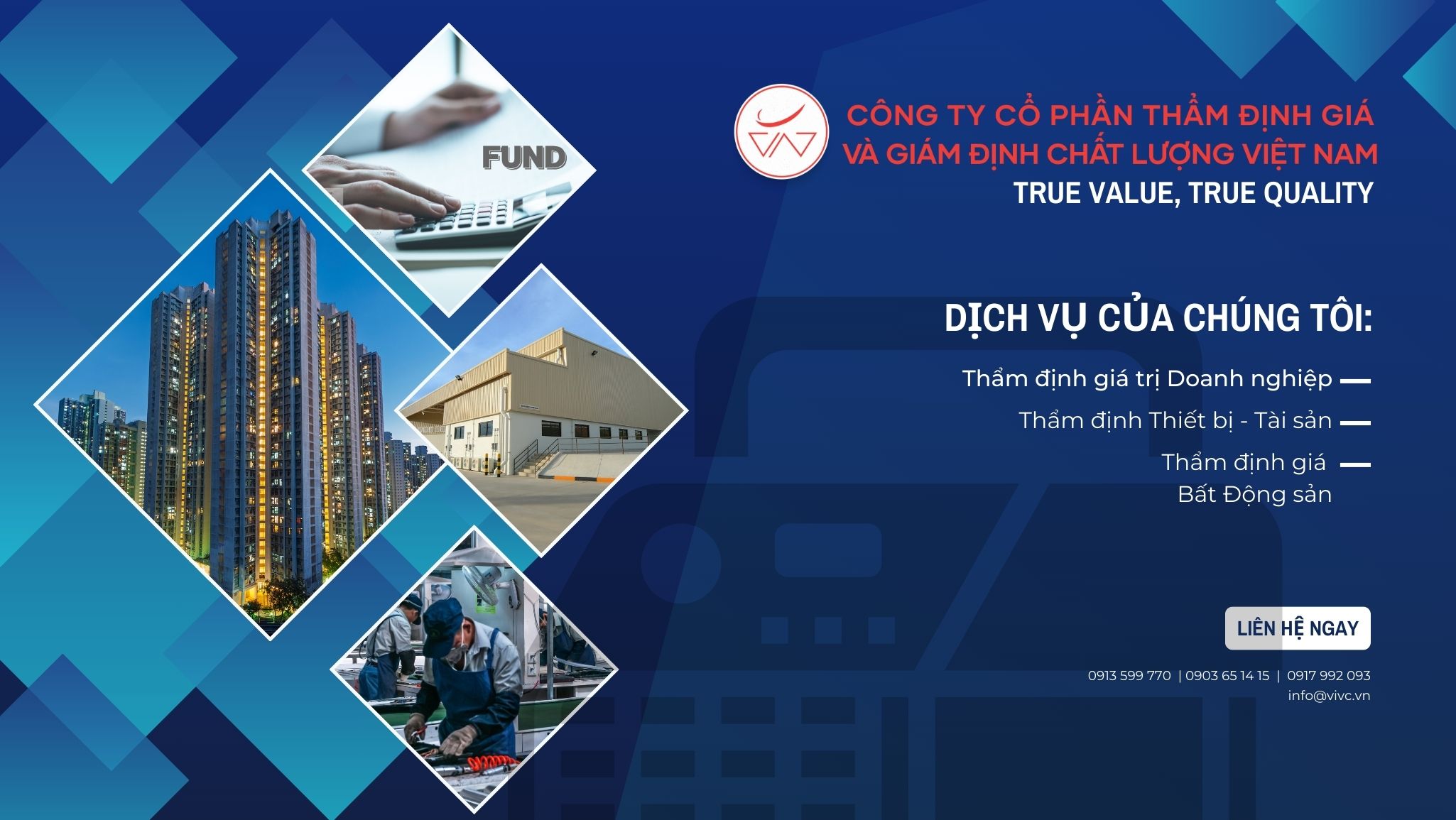 Blue Modern Welding Service Facebook Cover